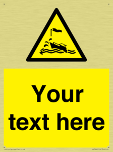 Custom Warning wind over tide conditions